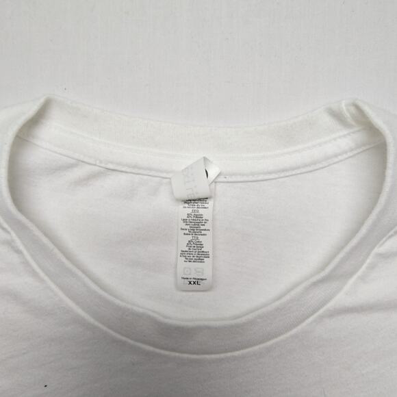 Mens 2XL Miller Lite Mens Basketball White Short Sleeve T-Shirt - Picture 3 of 6